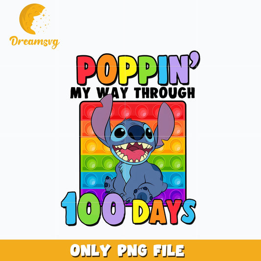 100 days stitch Png