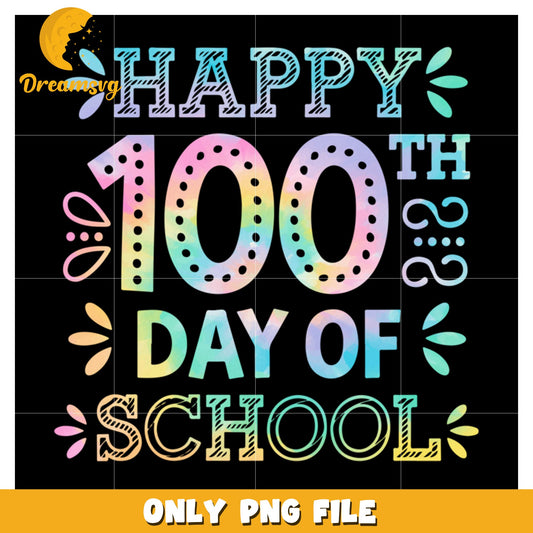 100th Day School PNG Design