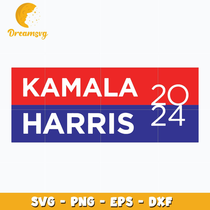 Kamala Harris 2024 logo svg, Trending svg, digital download