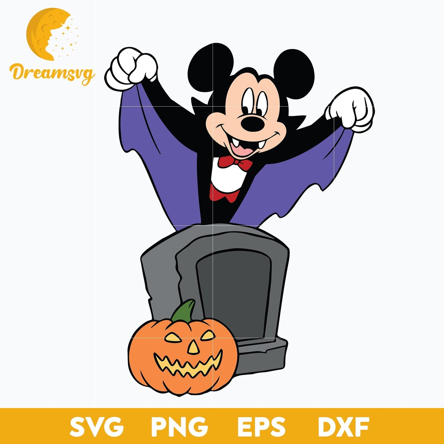 Mickey Mouse Halloween Svg, Mickey Halloween Svg, Mickey Svg, Halloween Svg, png, dxf, eps digital file.
