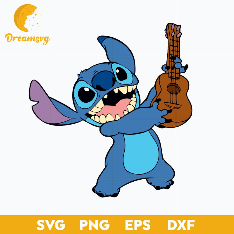 Stitch SVG, Stitch Cartoon SVG, Cartoon SVG, PNG, DXF, EPS Digital File ST002410