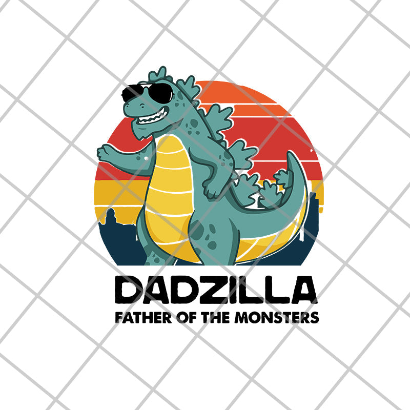 Dadzilla Retro svg, png, dxf, eps digital file FTD10062108