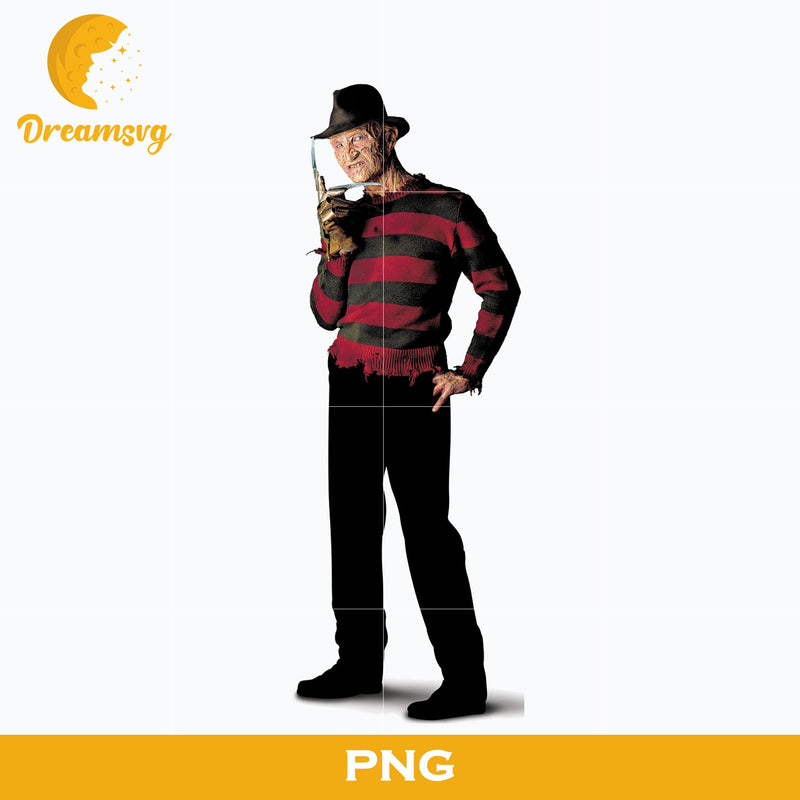 Freddy Krueger PNG, Freddy Krueger Halloween, Scary Halloween, Horror Characters, Halloween svg, png digital file.