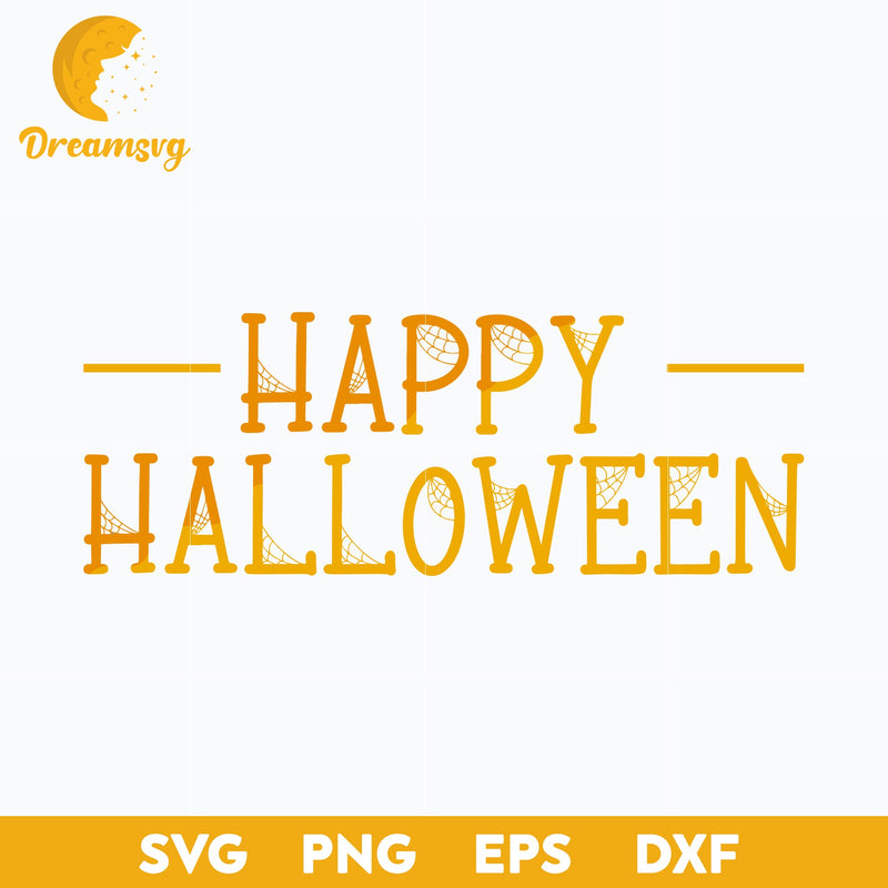 Happy halloween svg, Halloween svg, png, dxf, eps digital file.