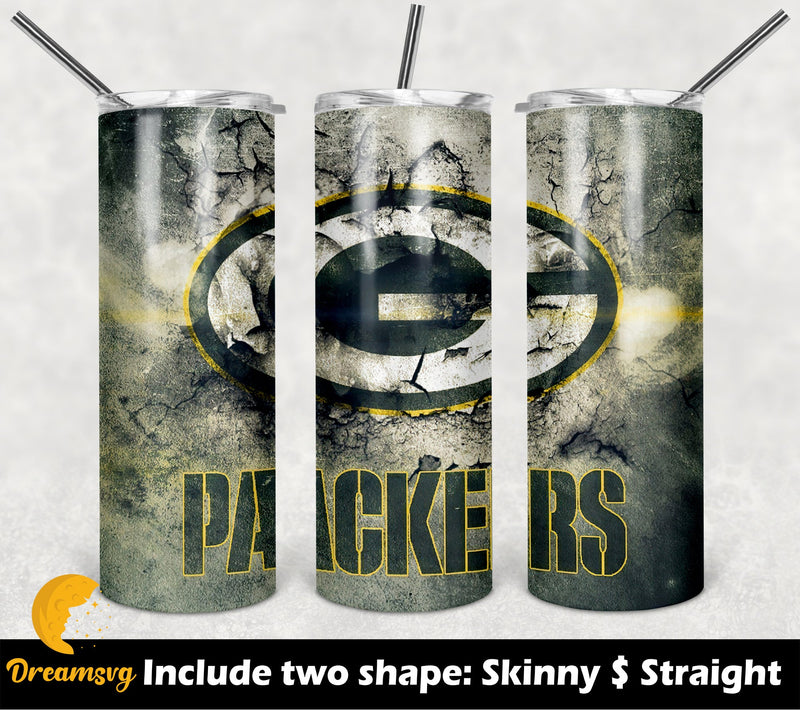 20 oz Skinny Tumbler NFL png,  Tumbler Wrap Sublimation Waterslide JPG Design Sublimation PNG Graphics Designs Instant Download