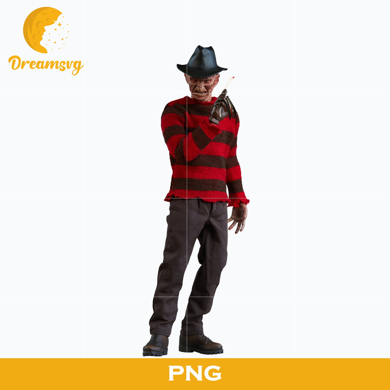 Freddy Krueger PNG, Freddy Krueger Halloween, Scary Halloween, Horror Characters, Halloween svg, png digital file.