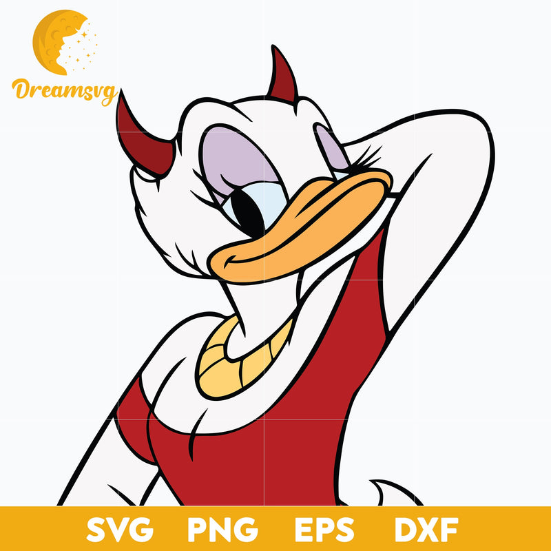 Daisy Duck halloween Svg, Daisy duck Svg, Halloween Svg, png, dxf, eps digital file.