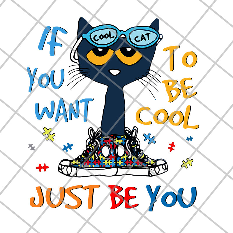 Cool cat if you svg, png, dxf, eps digital file FN11062122