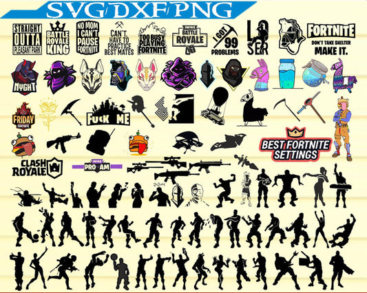 3500+ Fortnight Super Bundle svg, Bundle fortnight svg, eps, png