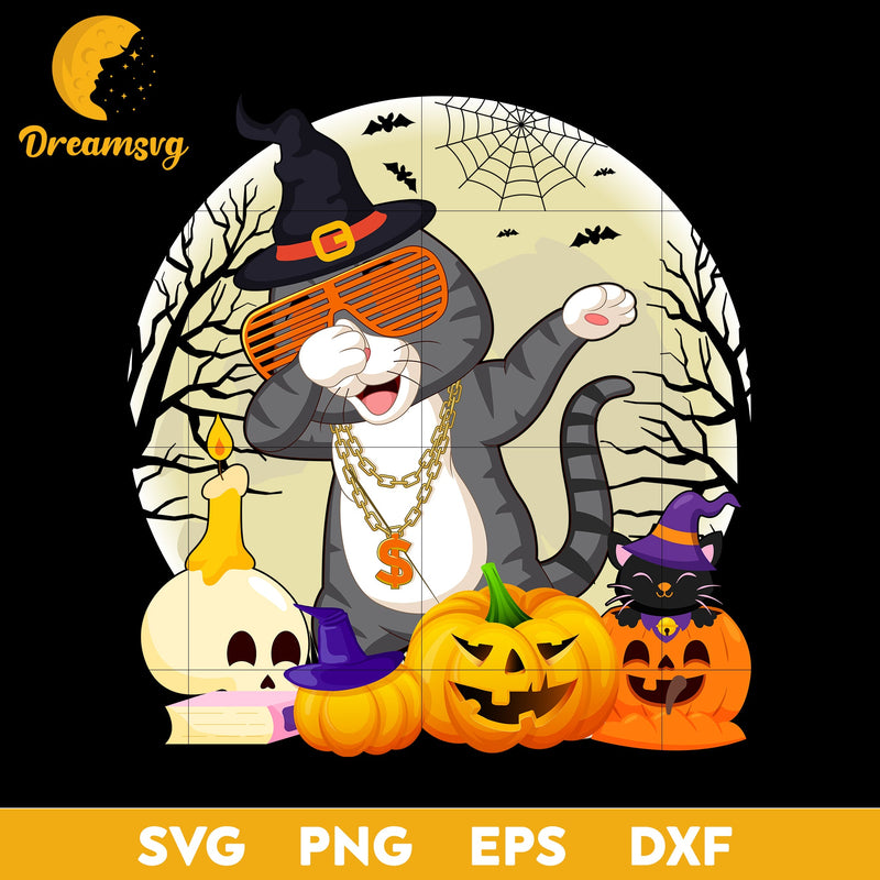 Halloween Cat svg, Halloween svg, png, dxf, eps digital file.