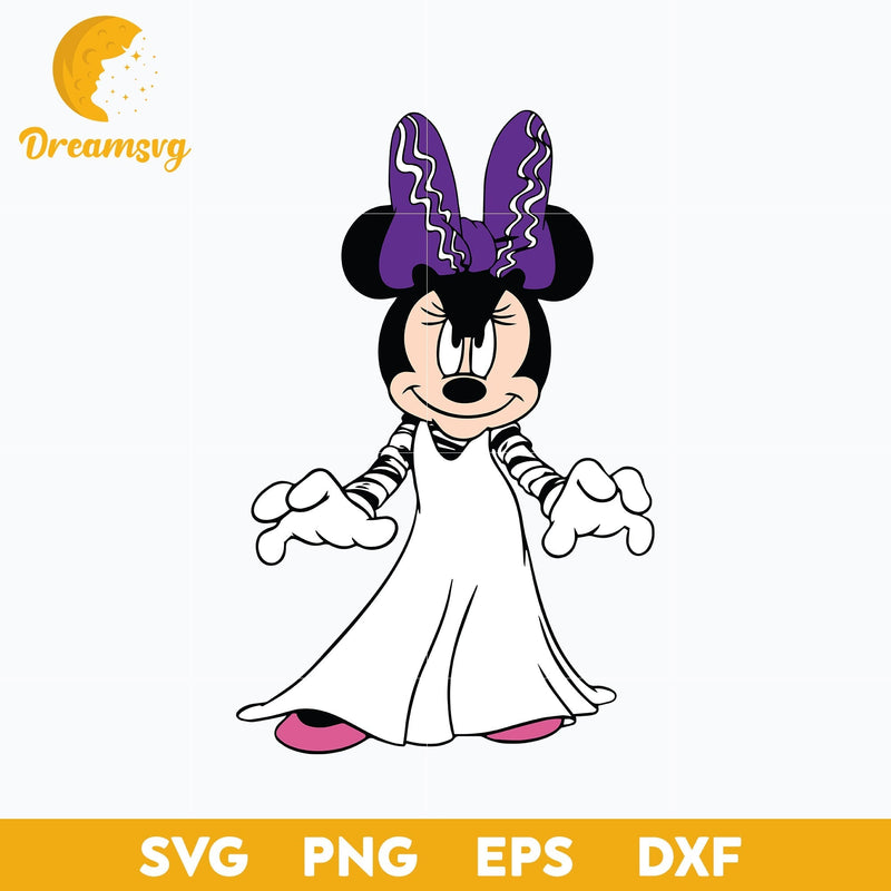 Minnie Mouse Halloween Svg,  Minnie Halloween Svg,  Minnie Svg, Halloween Svg, png, dxf, eps digital file.