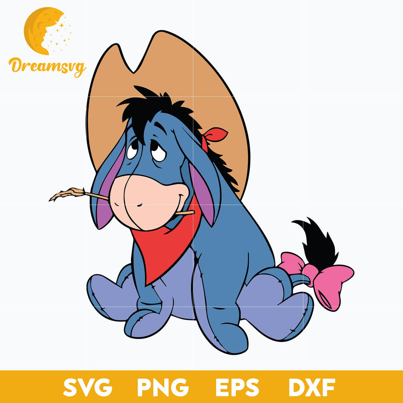 Eeyore Halloween Svg, Eeyore Svg, Winnie the Pooh, Halloween Svg, png, dxf, eps digital file.