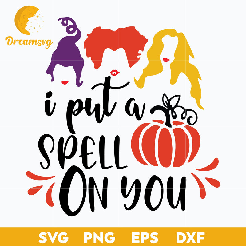 Hocus Pocus SVG, Sanderson Svg, Sanderson Sisters SVG, Halloween svg, png, dxf, eps digital file.