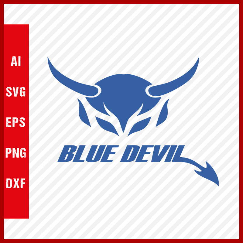 Duke Blue Devils Logo svg NCAA National Collegiate Athletic Association Team Clipart