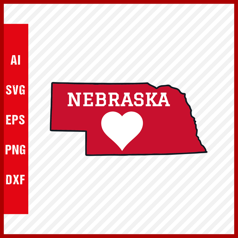 Nebraska Cornhuskers Logo svg NCAA National Collegiate Athletic Association Team Clipart