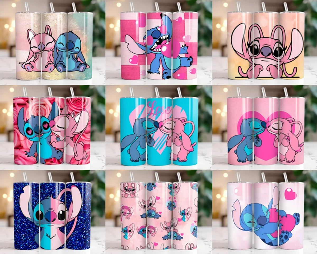 130+ Stitch Tumbler Wrap Bundle, Stitch Tumbler Wrap, Instant download