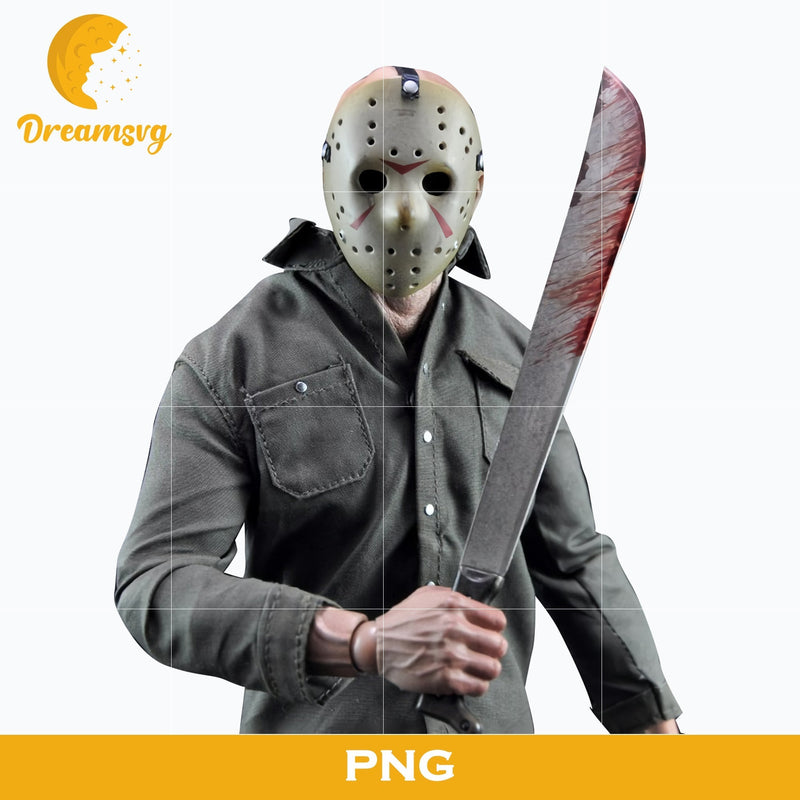 Jason Voorhess PNG, Jason Voorhess Halloween, Scary Halloween, Horror Characters, Halloween svg, png digital file.