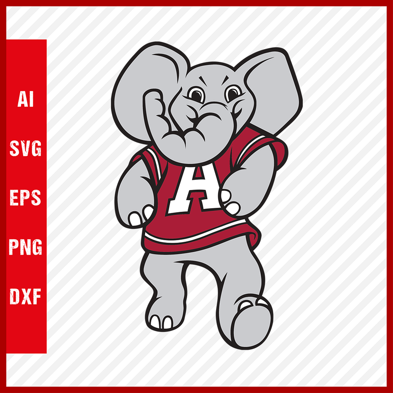 Alabama Crimson Tide Logo svg NCAA National Collegiate Athletic Association Team Clipart