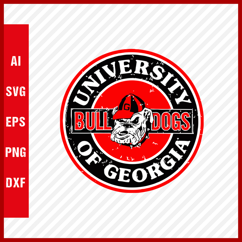 Georgia Bulldogs Logo svg NCAA National Collegiate Athletic Association Team Clipart