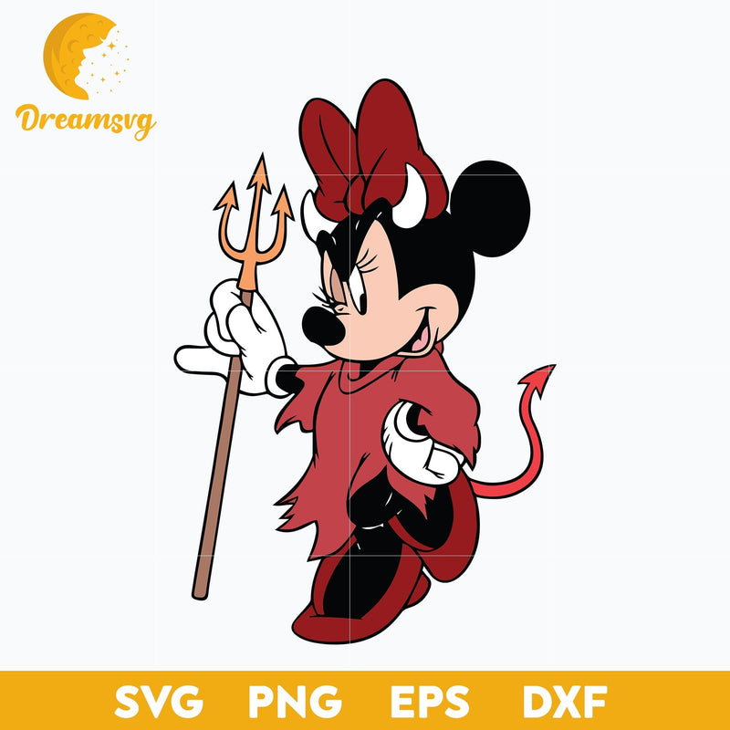 Minnie Mouse Halloween Svg,  Minnie Halloween Svg,  Minnie Svg, Halloween Svg, png, dxf, eps digital file.