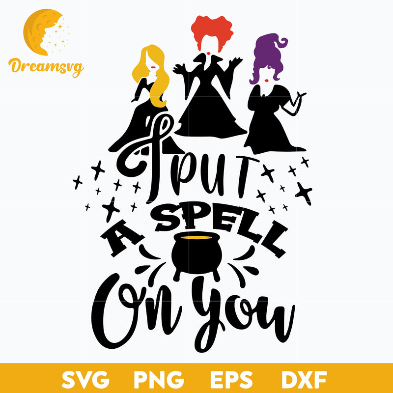 Hocus Pocus SVG, Sanderson Svg, Sanderson Sisters SVG, Halloween svg, png, dxf, eps digital file.