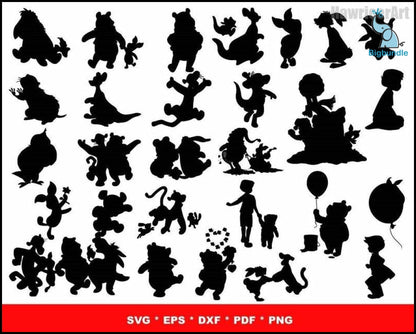 1500+ Winnie The Pooh Svg new Mega Bundle 1.0, Pooh Svg