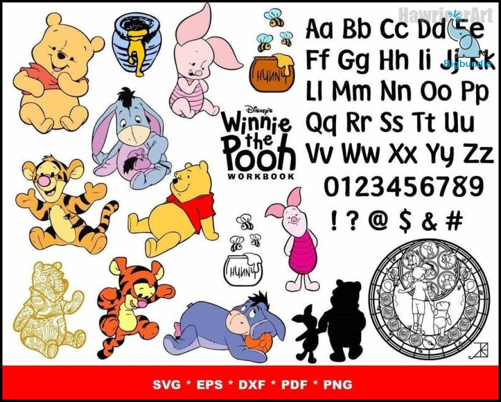 1500+ Winnie The Pooh Svg new Mega Bundle 1.0, Pooh Svg