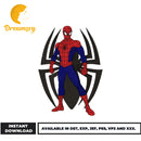 Spider Man embroidery design, movie embroidery