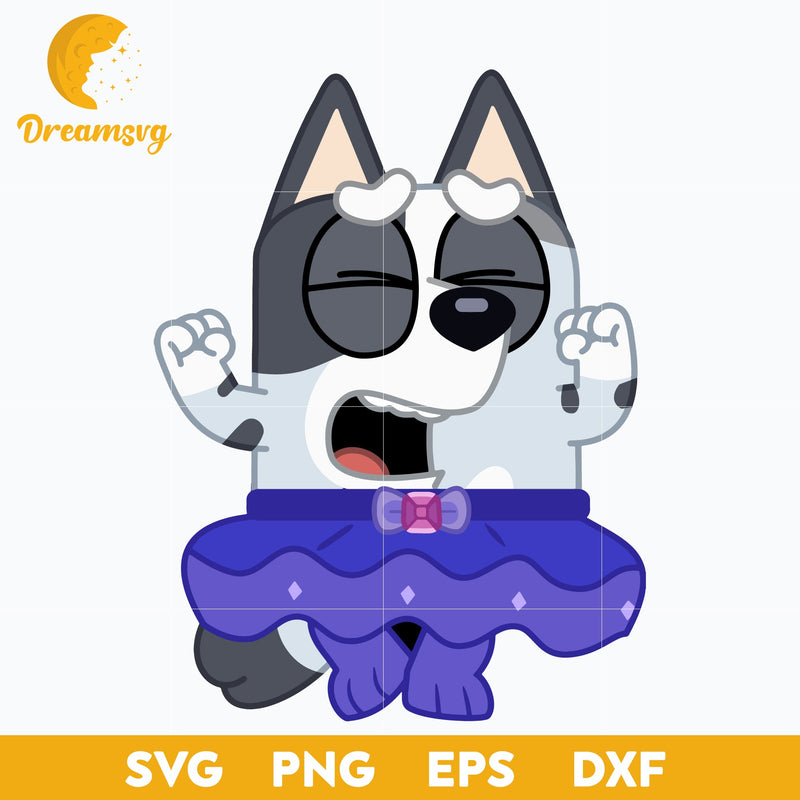 Muffin Svg, Bluey Svg, Bluey character svg, Bluey Cartoon svg, cartoon svg, png, dxf, eps digital file.