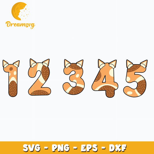 Bingo birthday number svg