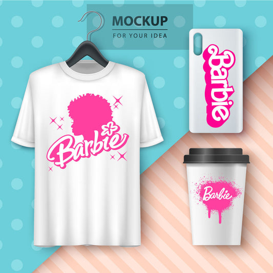Barbie Logo Bundle SVG, Barbie Logo Vector, Barbie Birthday, Barbie Print SVG, Barbie Print Svg, Barbie Digital Download