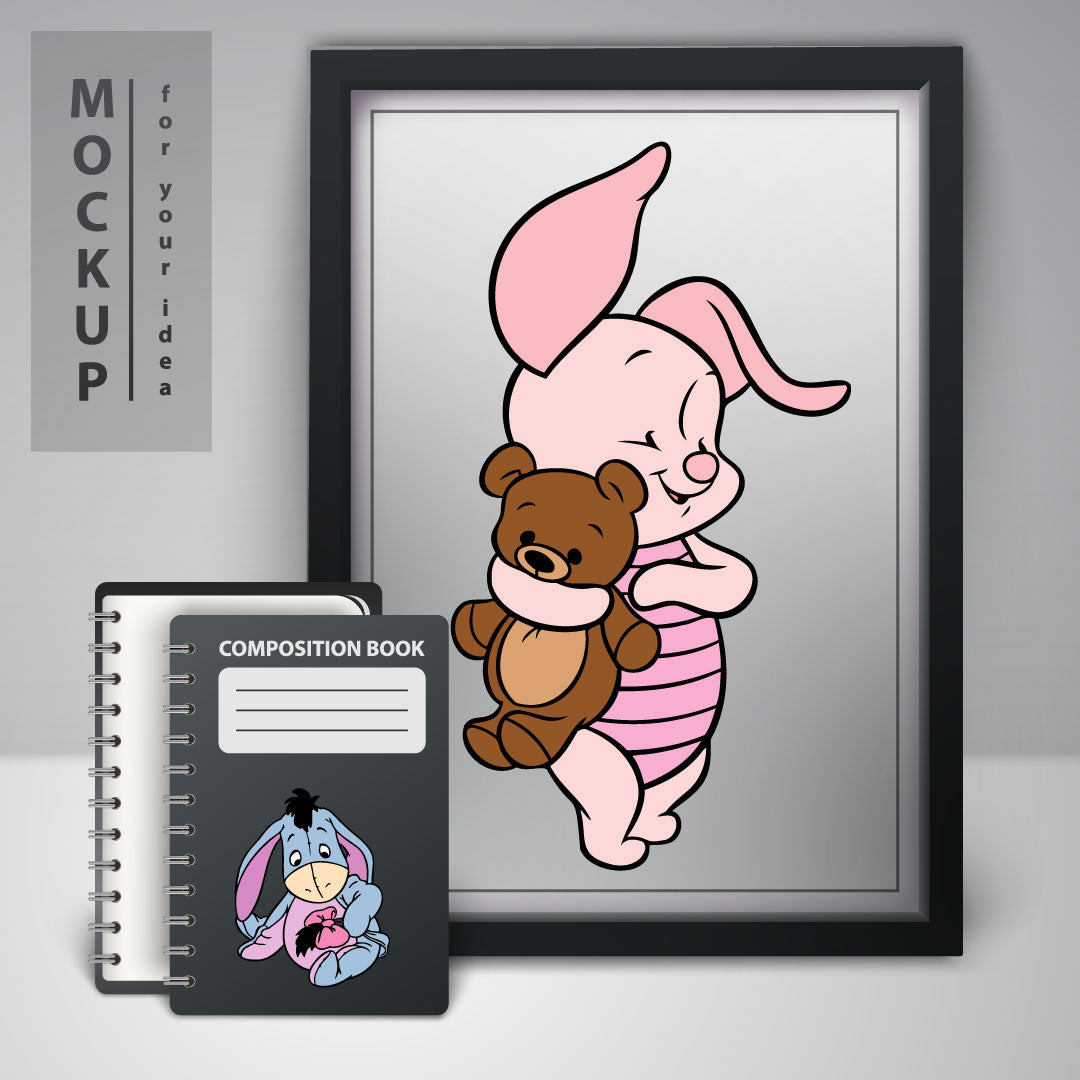 Winnie the Pooh SVG, Baby Pooh SVG, Pooh svg, Piglet svg, Tigger svg, Eeyore svg, Winnie the Pooh Birthday