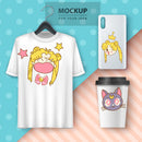 Sailor Moon Layered SVG, Sailor Moon Cricut, Sailor Moon PNG, Sailor Moon SVG Cut files