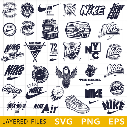 Custom Nike Logo SVG, Nike Cricut Designs, Nike Logo SVG Cut files, Nike Logo vector files