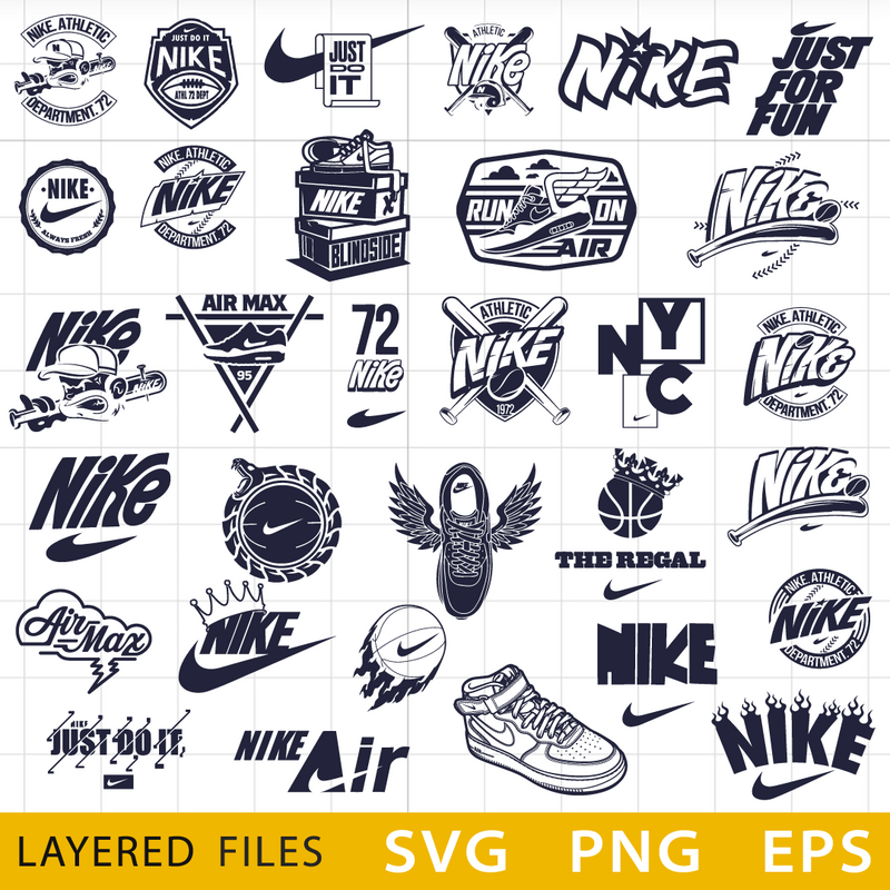 Custom Nike Logo SVG, Nike Cricut Designs, Nike Logo SVG Cut files, Nike Logo vector files