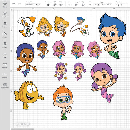 Bubble Guppies SVG, Bubble Guppies SVG Files For Cricut, Bubble Guppies PNG, Bubble Guppies Clipart