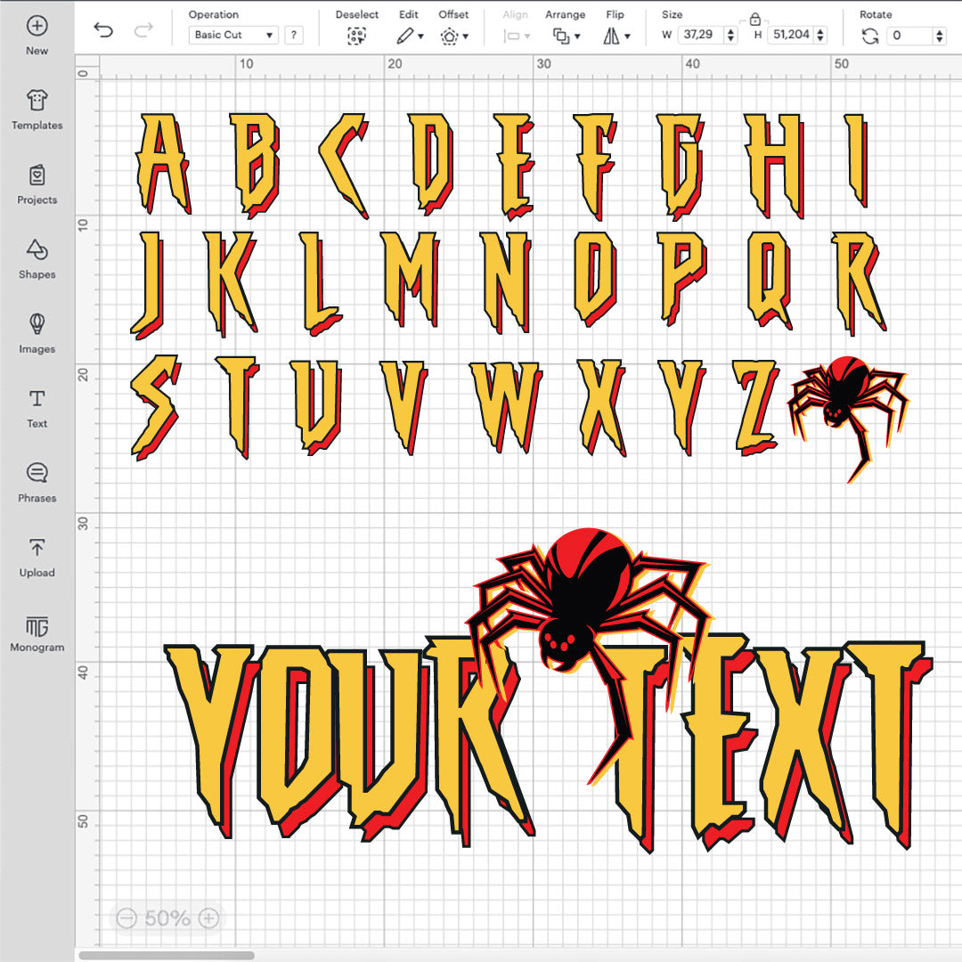 Spiderman Font SVG, Spiderman Alphabet SVG, Spiderman Letters SVG