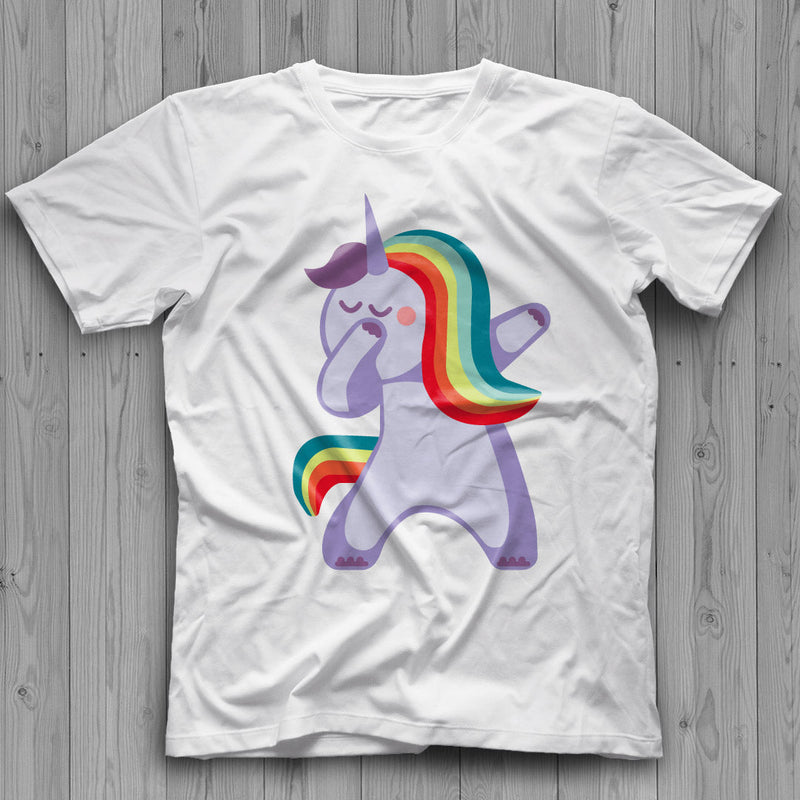 Dabbing Unicorn SVG Bundle, Dabbing Unicorn SVG Files For Cricut, Dabbing Unicorn PNG, Dabbing Unicorn Clipart