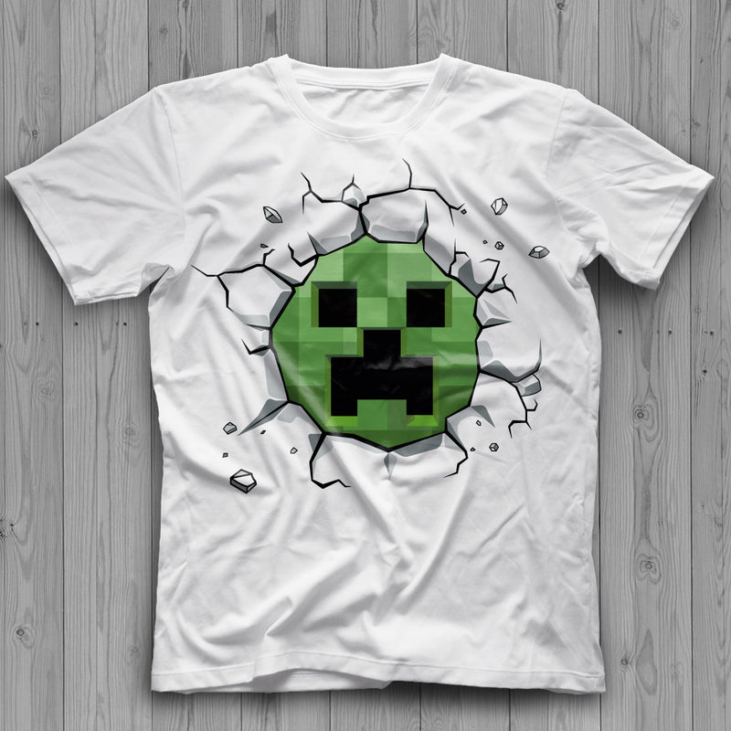 Creeper Minecraft SVG, Creeper Minecraft PNG Transparent, Creeper Minecraft Logo SVG