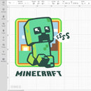 Minecraft Baby Creeper SVG, Baby Creeper PNG, Baby Creeper Layered SVG