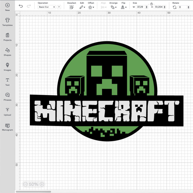 Minecraft Creeper Logo SVG, Minecraft Creeper PNG Logo, Minecraft Creeper Layered SVG