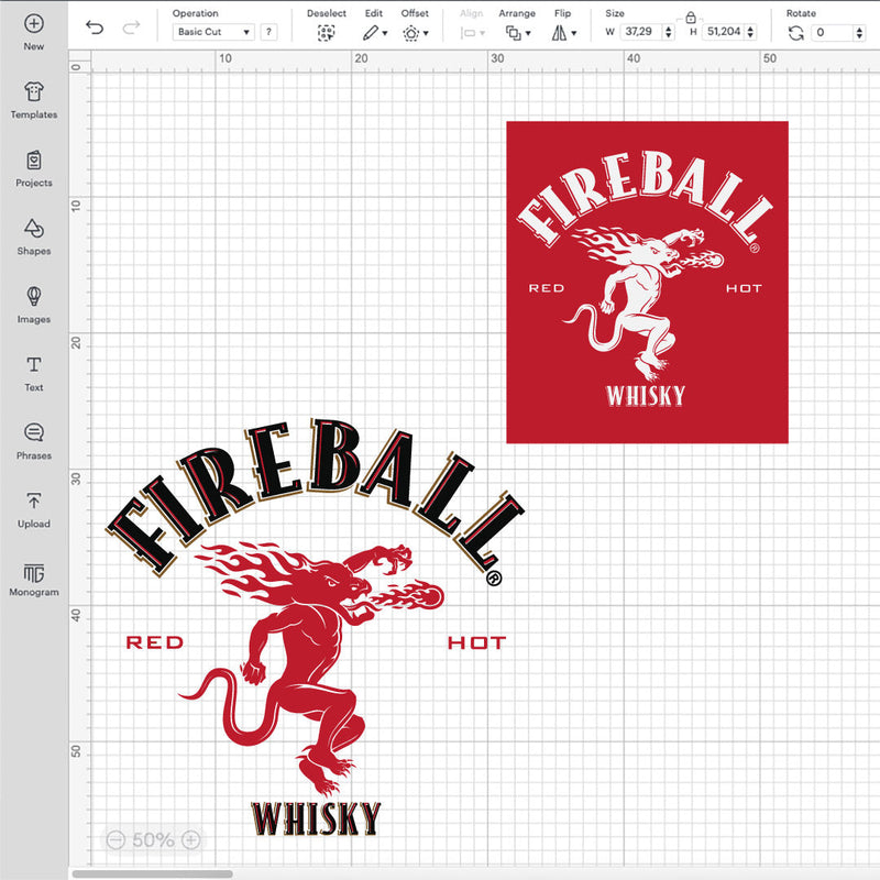 Fireball Logo SVG, Fireball PNG Logo, Fireball Cricut Files