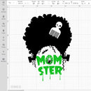 Momster Layered SVG, Momster SVG For Cricut, Momster Clipart, Momster PNG Transparent