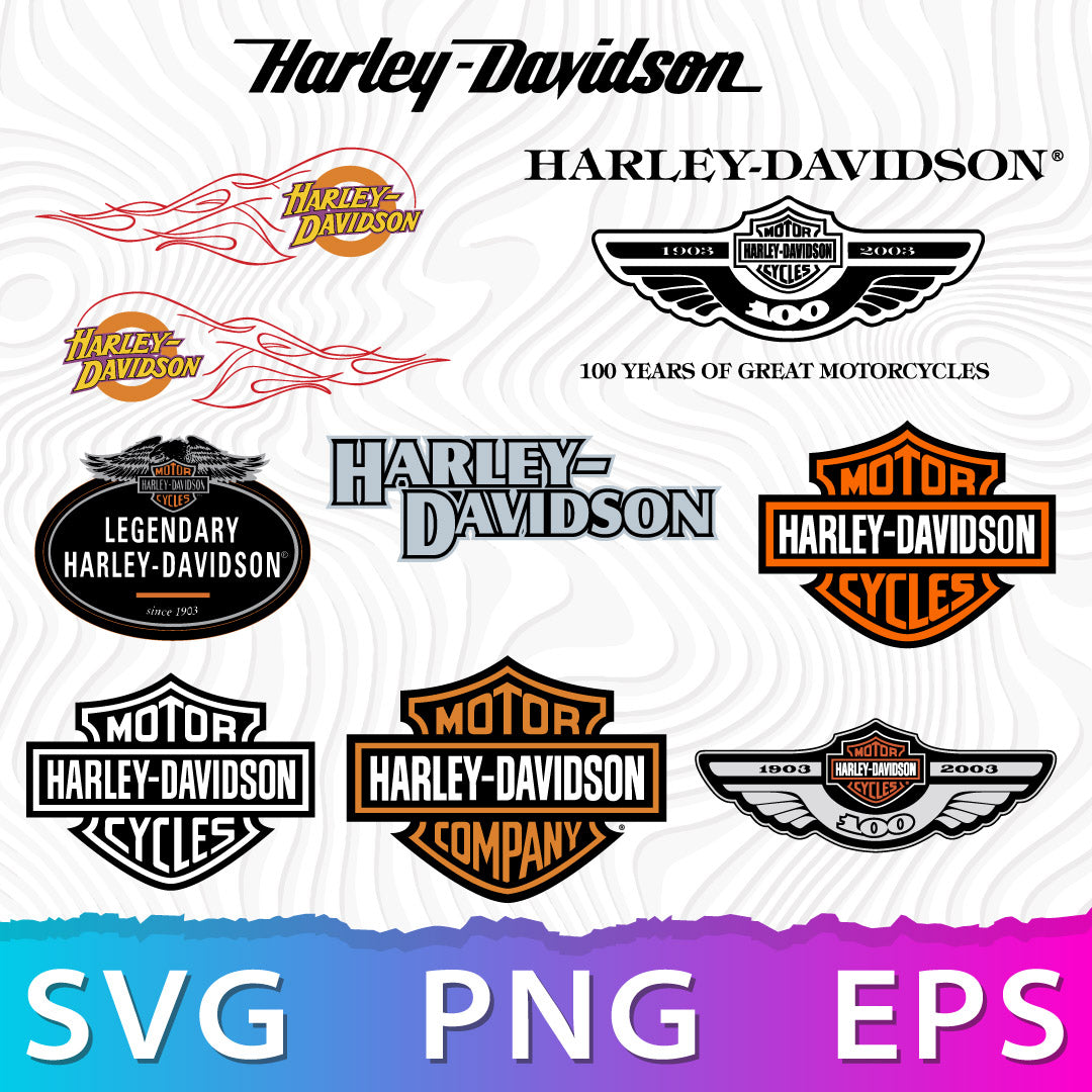 Harley Davidson Layered SVG, Harley Davidson PNG, Harley Davidson SVG