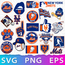 New York Mets Logo SVG, New York Mets Emblems, NY Mets PNG, Mets Logo Printable, New York Mets Logo Transparent