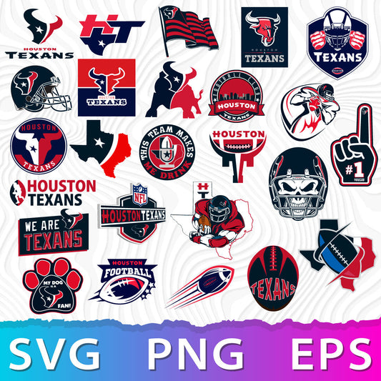 Houston Texans SVG Bundle