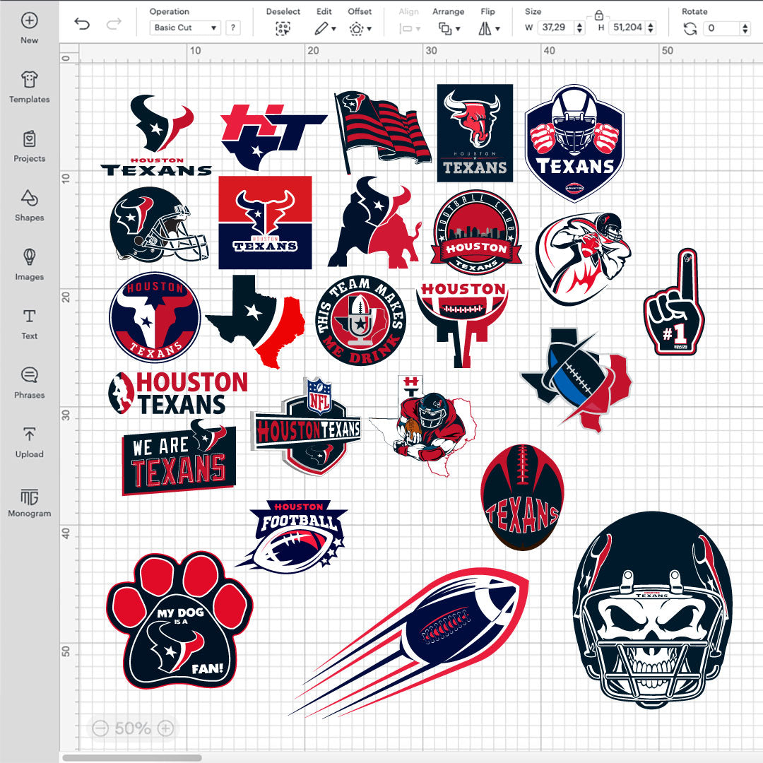 Houston Texans SVG Bundle