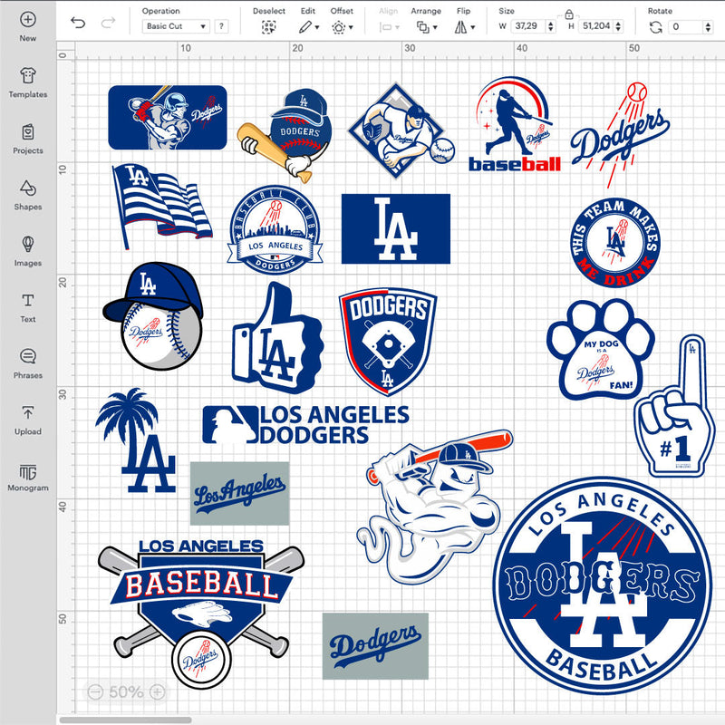 Los Angeles Dodgers Logo SVG, LA Dodgers PNG Logo Transparent