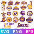 Los Angeles Lakers SVG, Los Angeles Lakers Logo Vector, LA Lakers PNG Logo, Lakers Logo Transparent