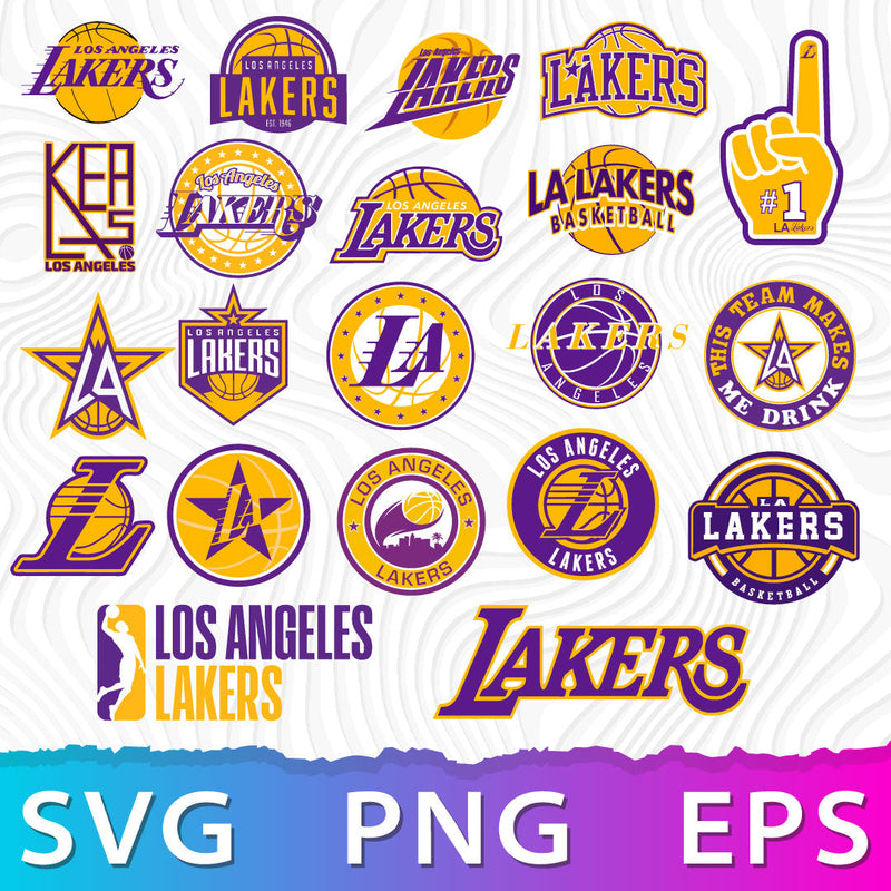 Los Angeles Lakers Logo SVG, LA Lakers PNG Logo Transparent